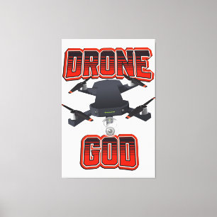 Toile logo Drone God