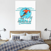 Toile logo du ski Colorado (Insitu(Chambre))