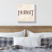 Toile Logo Hobbit - foncé (Insitu(Chambre))