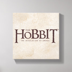 Toile Logo Hobbit - foncé
