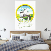 Toile Logo Italie Scooter Travel (Insitu(Chambre))