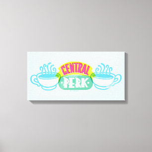 Toile Logo Neon Central Perk