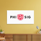 Toile Logo Phi Sigma Kappa (Insitu(Salon))