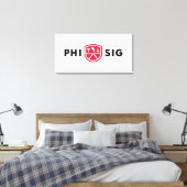 Toile Logo Phi Sigma Kappa (Insitu(Chambre))