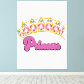 Toile logo Princesse Tiara (Insitu (Plancher de Bois))