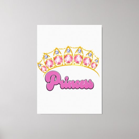 Toile logo Princesse Tiara (Recto)