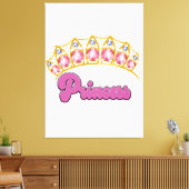 Toile logo Princesse Tiara (Insitu(Salon))