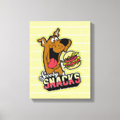 Toile Logo Scooby-Doo "Scooby Snacks" (Recto)