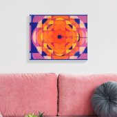 Toile Logo stylisé CBC 1970 (Insitu(Salon))