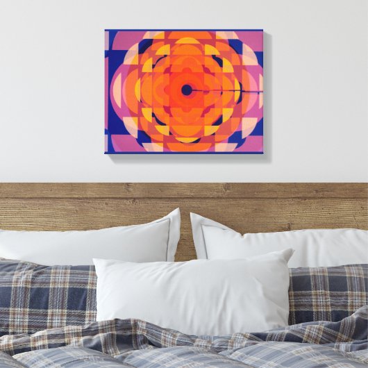 Toile Logo stylisé CBC 1970 (Insitu(Chambre))