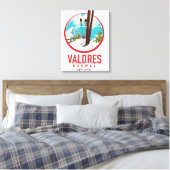 Toile logo Valdres Norvège Ski (Insitu(Chambre))