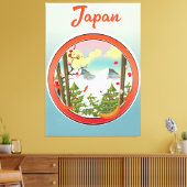 Toile logo voyage Japon (Insitu(Salon))