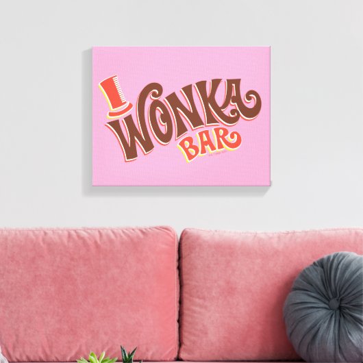 Toile Logo Wonka Bar (Insitu(Salon))
