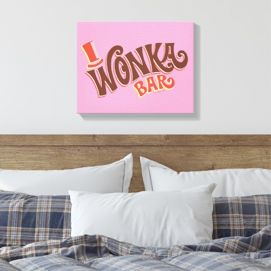 Toile Logo Wonka Bar (Insitu(Chambre))