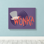 Toile Logo Wonka Spiral (Insitu (Plancher de Bois))