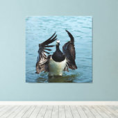 Toile L'Oie du Canada Branta Canadensis (Insitu (Plancher de Bois))
