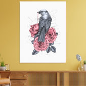 Toile L'oiseau à la clé d'argent (Insitu(Salon))