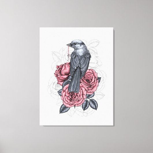 Toile L'oiseau à la clé d'argent (Recto)