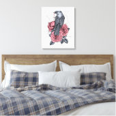 Toile L'oiseau avec la clé argentée (Insitu(Chambre))