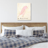 Toile L'oiseau rose, de 'Seteen Drawings of Comic Bir (Insitu(Chambre))