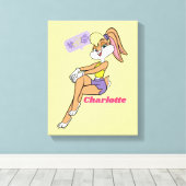 Toile Lola assis (Insitu (Plancher de Bois))