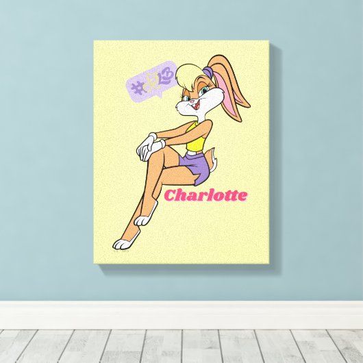 Toile Lola assis (Insitu (Plancher de Bois))