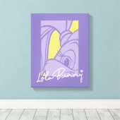 Toile Lola Portrait Autograph (Insitu (Plancher de Bois))