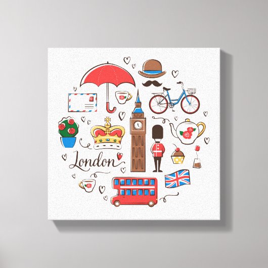 Toile London Doodles (Recto)