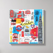 Toile Londres, Angleterre (Recto)