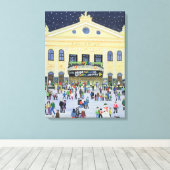 Toile Londres Palladium "Joseph" 1992 (Insitu (Plancher de Bois))