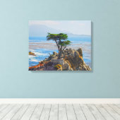 Toile Lone Cypress, Monterey, Californie (Insitu (Plancher de Bois))