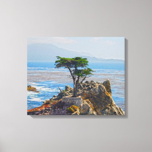 Toile Lone Cypress, Monterey, Californie (Recto)