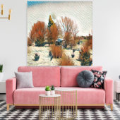 Toile Lonely Farm (Insitu(Salon))