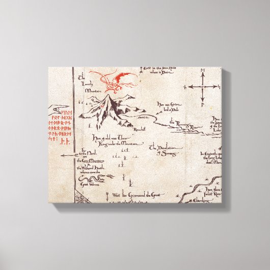 Toile Lonely Mountain (Recto)