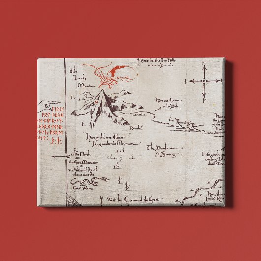 Toile Lonely Mountain