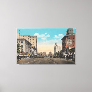 Toile Long Beach, CA - Ocean Boulevard View