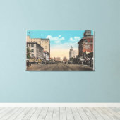 Toile Long Beach, CA - Ocean Boulevard View (Insitu (Plancher de Bois))