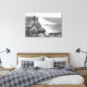 Toile Long Beach, California Coastline and Beach (Insitu(Chambre))