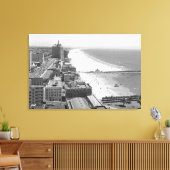 Toile Long Beach, California Coastline and Beach (Insitu(Salon))