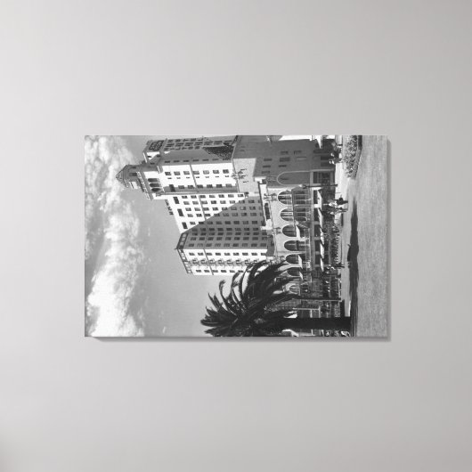 Toile Long Beach, California Wilton Hotel Photographie (Recto)