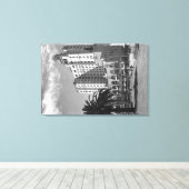 Toile Long Beach, California Wilton Hotel Photographie (Insitu (Plancher de Bois))