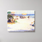 Toile Long Beach (État de New York) (par E.H. Potthast) (Recto)