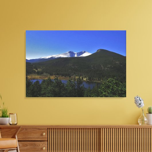 Toile Long's Peak et Estes Cone (Insitu(Salon))