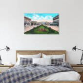 Toile Longview de la scène de Broadway, WA (Insitu(Chambre))