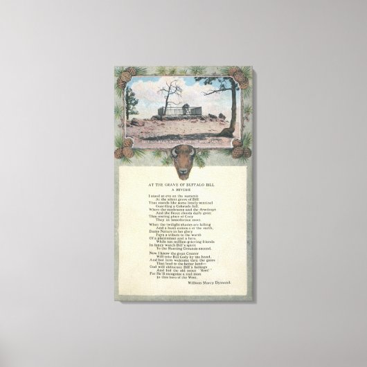 Toile Lookout Mountain, Colorado (Recto)