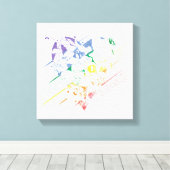 Toile LOONEY TUNES™ - Love and Celebrate (Insitu (Plancher de Bois))