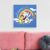 Toile LOONEY TUNES™ - Love Yourself Pride Badge (Insitu(Salon))