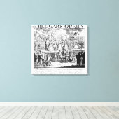 Toile L'opéra du mendiant Burlesqued, 1728 (Insitu (Plancher de Bois))