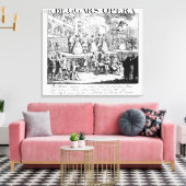 Toile L'opéra du mendiant Burlesqued, 1728 (Insitu(Salon))