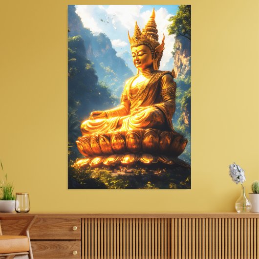 Toile Lord Buddha of the Golden Land (Insitu(Salon))